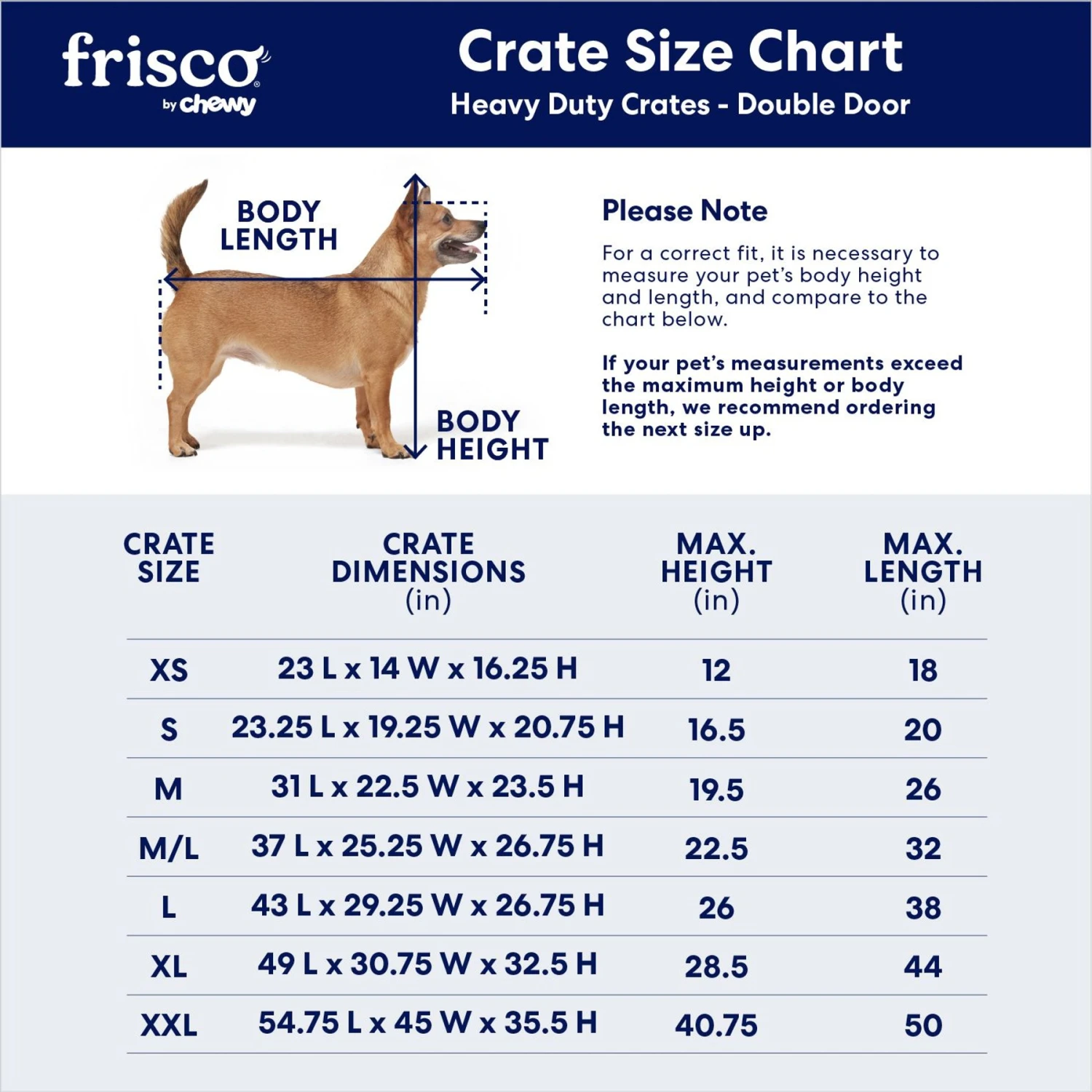 Frisco Heavy Duty Fold & Carry Double Door Collapsible Wire Dog Crate Frisco Heavy Duty Fold & Carry Double Door Collapsible Wire Dog Crate -Pet Store 109789 PT2. AC SS1800 V1672870100