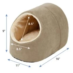 Frisco Cave Covered Cat & Dog Bed -Pet Store 113300 PT3. AC SS1800 V1627581159