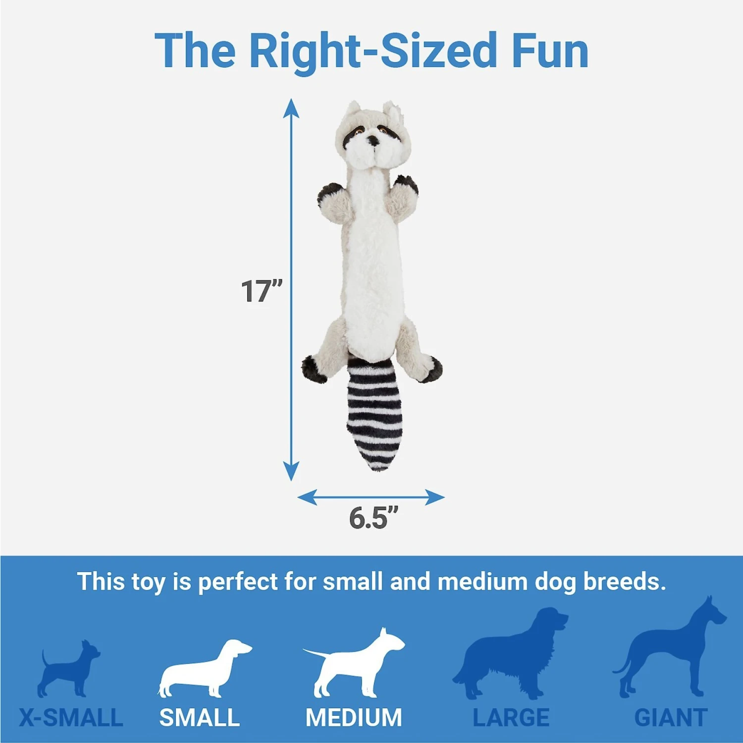 Frisco Raccoon Skinny Plush Squeaky Dog Toy Frisco Raccoon Skinny Plush Squeaky Dog Toy -Pet Store 147045 PT2. AC SS1800 V1539205484