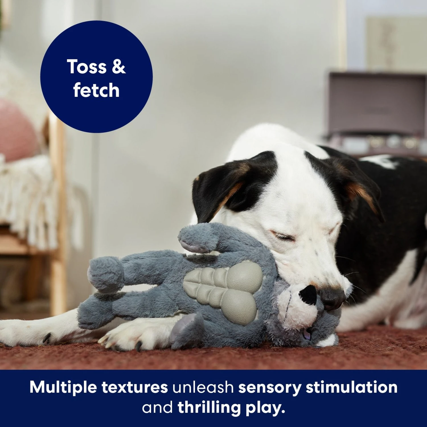 Frisco Wolf Muscle Plush Squeaky Dog Toy Frisco Wolf Muscle Plush Squeaky Dog Toy -Pet Store 147082 PT5. AC SS1800 V1691776574