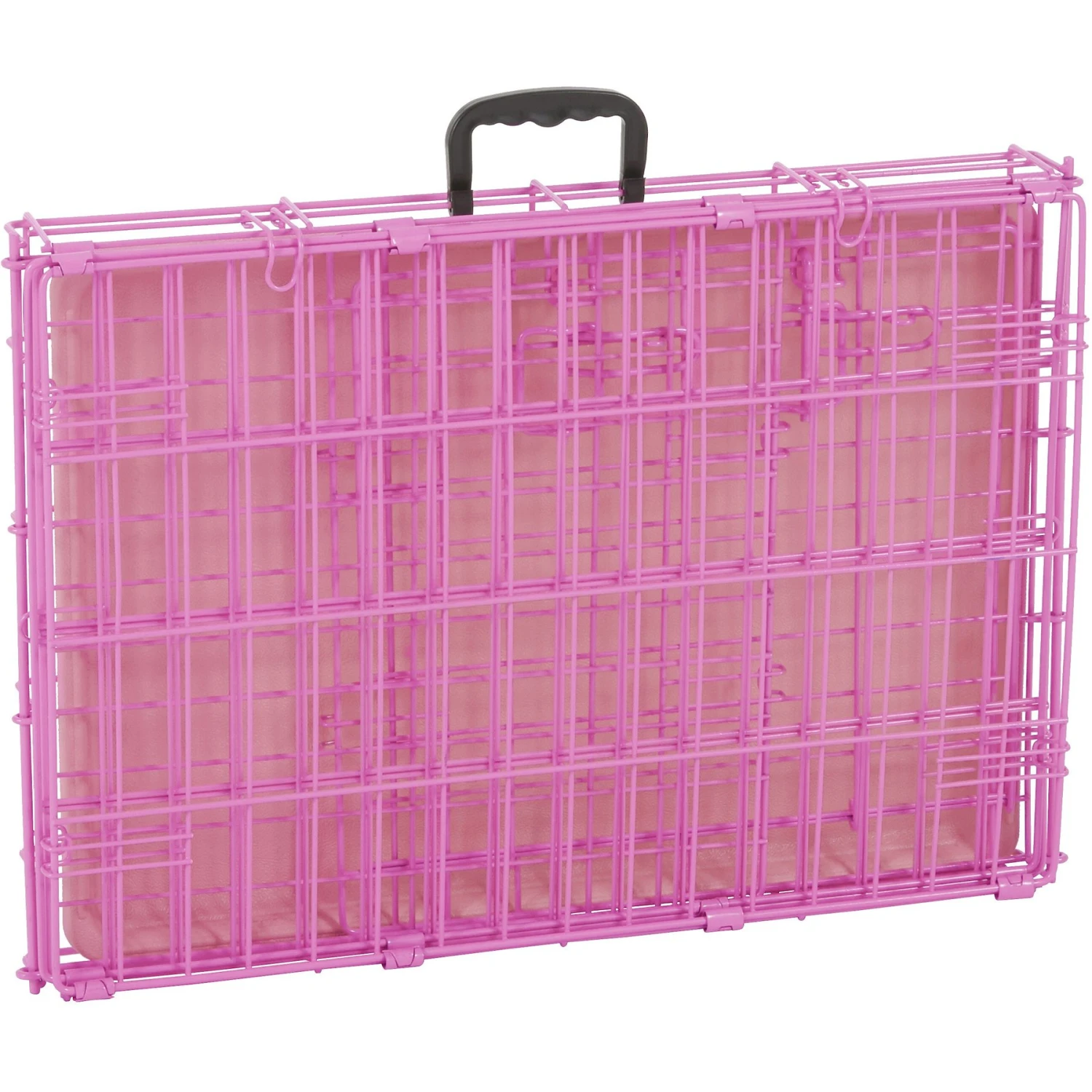 Frisco Fold & Carry Single Door Collapsible Wire Dog Crate, Pink Frisco Fold & Carry Single Door Collapsible Wire Dog Crate, Pink -Pet Store 160806 PT5. AC SS1800 V1561066320