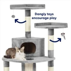 Frisco 48-in Faux Fur Cat Tree & Condo 4 Frisco 48-in Faux Fur Cat Tree & Condo -Pet Store 163748 PT2. AC SS1800 V1667227026