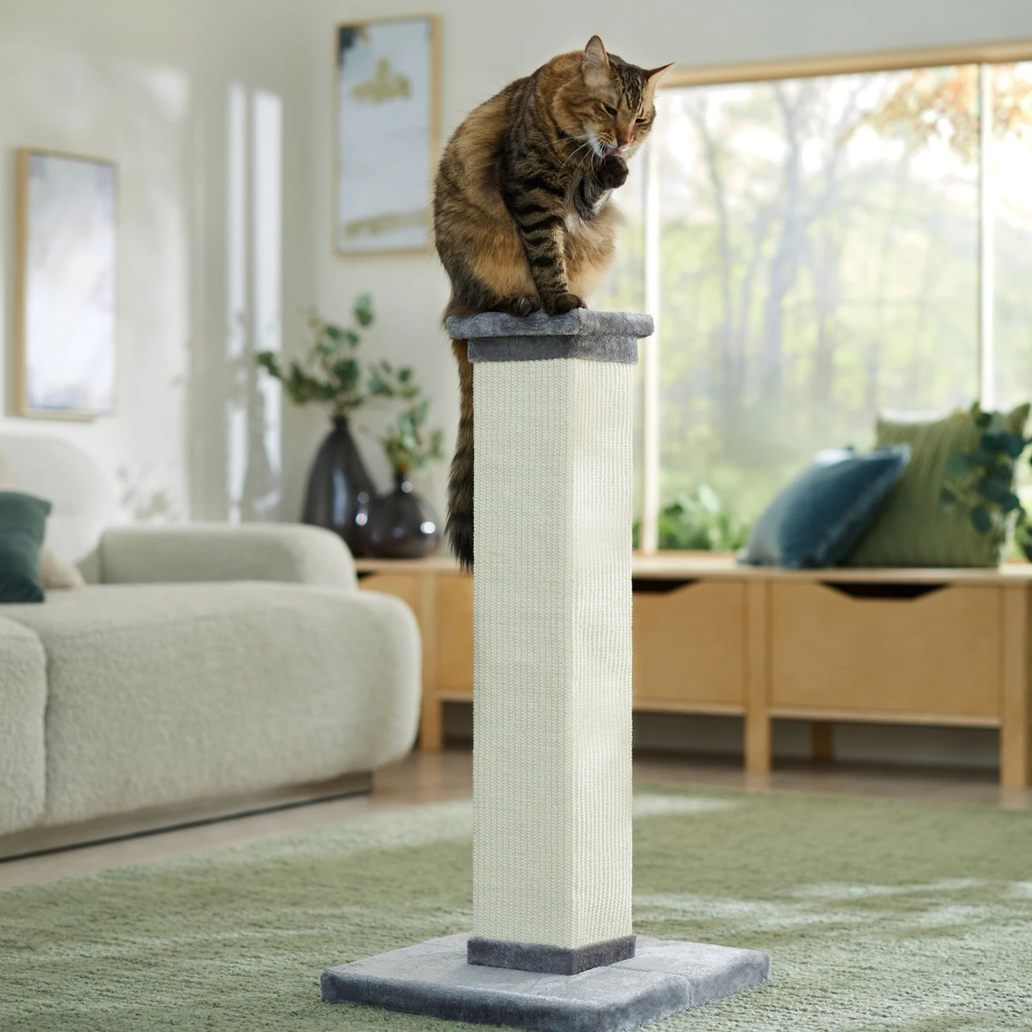 Frisco 33.5-in Sisal Cat Scratching Post Frisco 33.5-in Sisal Cat Scratching Post -Pet Store 163749 MAIN. AC SS1800 V1674156324