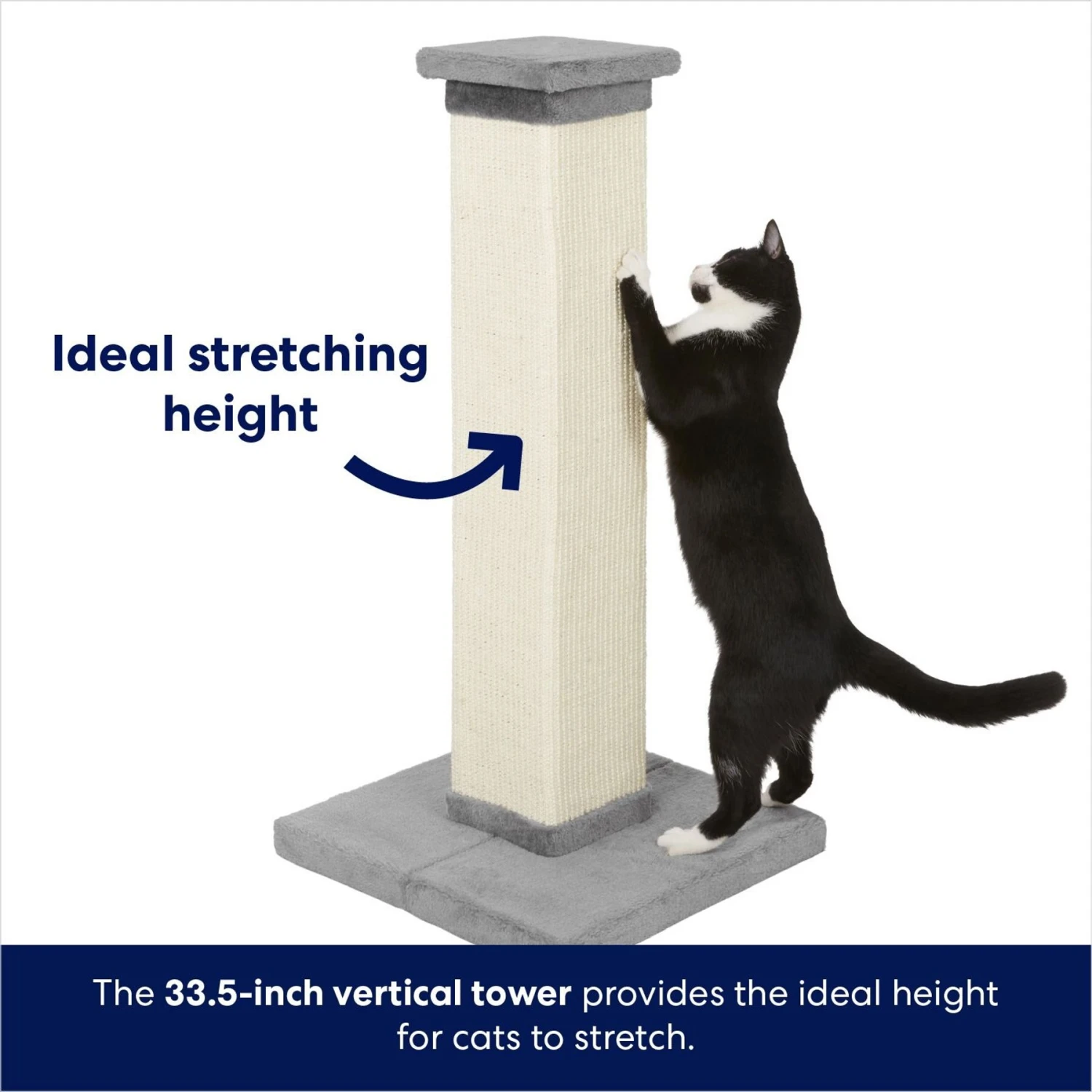 Frisco 33.5-in Sisal Cat Scratching Post Frisco 33.5-in Sisal Cat Scratching Post -Pet Store 163749 PT2. AC SS1800 V1667229763