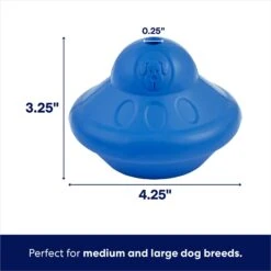 Frisco Flying Saucer Rubber Treat Dispenser Dog Toy -Pet Store 164757 PT1. AC SS1800 V1686580139