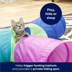 Frisco Foldable Play Tri-Tunnel Cat Toy -Pet Store 166382 PT2. AC SS1800 V1682976333
