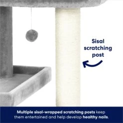 Frisco 42-in Heavy Duty Faux Fur Cat Tree & Condo 5 Frisco 42-in Heavy Duty Faux Fur Cat Tree & Condo -Pet Store 169398 PT3. AC SS1800 V1667228362