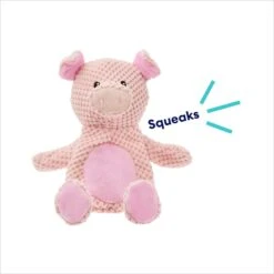 Frisco Pig Textured Plush Squeaky Dog Toy -Pet Store 174695 PT2. AC SS1800 V1695671000