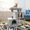 Frisco 33-in Faux Fur Cat Tree & Condo -Pet Store 180389 MAIN. AC SS1800 V1584451115
