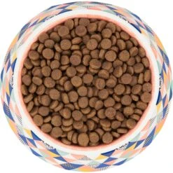 Frisco Colorful Geometric Melamine Bowl -Pet Store 216054 PT4. AC SS1800 V1591020757
