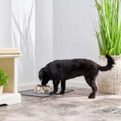 Frisco Colorful Geometric Melamine Bowl -Pet Store 216054 PT7. AC SS1800 V1605662213