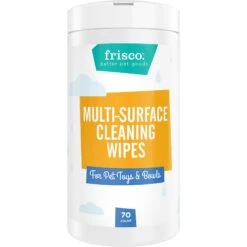 Frisco Pet Toy & Bowl Cleaning Wipes, 70 Count