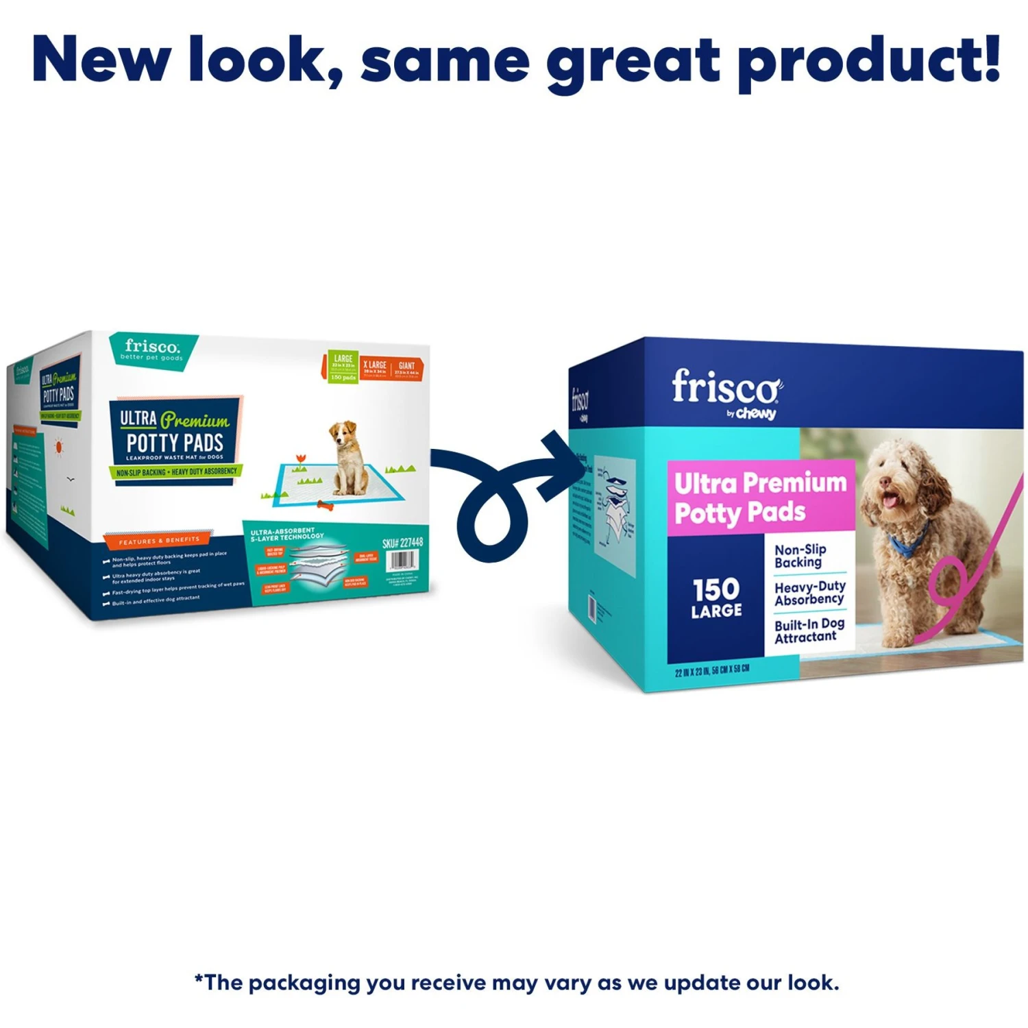 Frisco Non-Skid Ultra Premium Dog Training & Potty Pads Frisco Non-Skid Ultra Premium Dog Training & Potty Pads -Pet Store 227448 PT1. AC SS1800 V1674674460