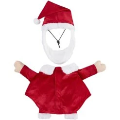 Frisco Front Walking Santa Dog & Cat Costume, 1 Count -Pet Store 228785 PT5. AC SS1800 V1600711946