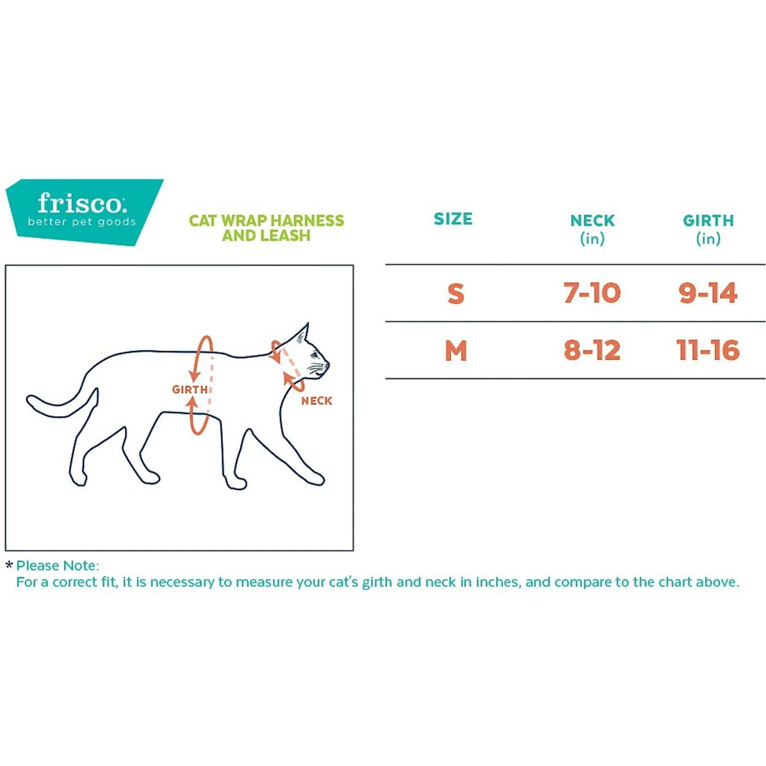 Frisco Wrap Cat Harness Frisco Wrap Cat Harness -Pet Store 230691 PT2. AC SS1800 V1600122660