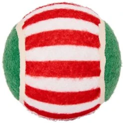 Frisco Holiday Wreath Fetch Squeaky Tennis Ball Dog Toy -Pet Store 233189 PT2. AC SS1800 V1665759769