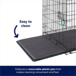 Frisco Heavy Duty Enhanced Lock Double Door Fold & Carry Wire Dog Crate & Mat Kit -Pet Store 233736 PT4. AC SS1800 V1671661416