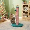Frisco Holiday 29.5-in Candy Cane Sisal Cat Scratching Post With Toy -Pet Store 236565 MAIN. AC SS1800 V1601330186