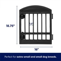 Frisco 4-Panel Dog Exercise Playpen With Door, 24-in -Pet Store 244546 PT2. AC SS1800 V1604008643