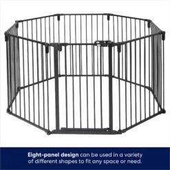 Frisco Steel 8-Panel Configurable Dog Gate & Playpen -Pet Store 250603 PT3. AC SS1800 V1666119611