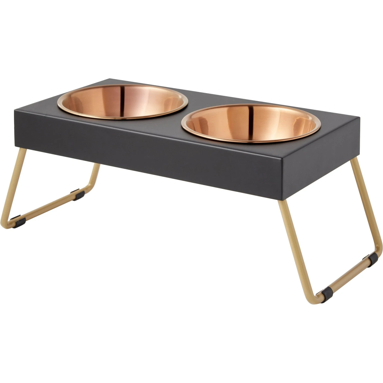 Frisco Copper Stainless Steel Elevated Foldable Double Dog & Cat Bowls Frisco Copper Stainless Steel Elevated Foldable Double Dog & Cat Bowls -Pet Store 253060 PT6. AC SS1800 V1616595426