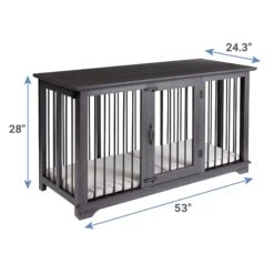 Frisco "Broadway" Dog Crate Credenza & Mat Kit -Pet Store 255324 PT2. AC SS1800 V1682698710