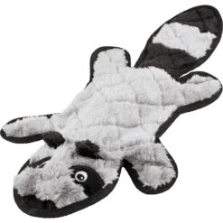 Frisco Alligator Stuffing-Free Flat Plush Squeaky Dog Toy & Frisco Raccoon Stuffing-Free Flat Plush Squeaky Dog Toy -Pet Store 255471 PT3. AC SS1800 V1602691593