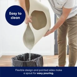 Frisco Leaf High-Sided Cat Litter Box, Large 5 Frisco Leaf High-Sided Cat Litter Box, Large -Pet Store 258782 PT3. AC SS1800 V1675279642