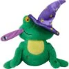 Frisco Magic Wizard Frog Plush Squeaky Dog Toy -Pet Store 265588 MAIN. AC SS1800 V1620918772