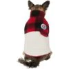 Frisco Mediumweight Red Plaid Insulated Dog & Cat Sherpa Coat -Pet Store 268320 MAIN. AC SS1800 V1628779371
