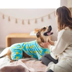 Frisco Dog & Cat Cozy Plush Fleece PJs, Rubber Ducky -Pet Store 268465 PT5. AC SS1800 V1637690846