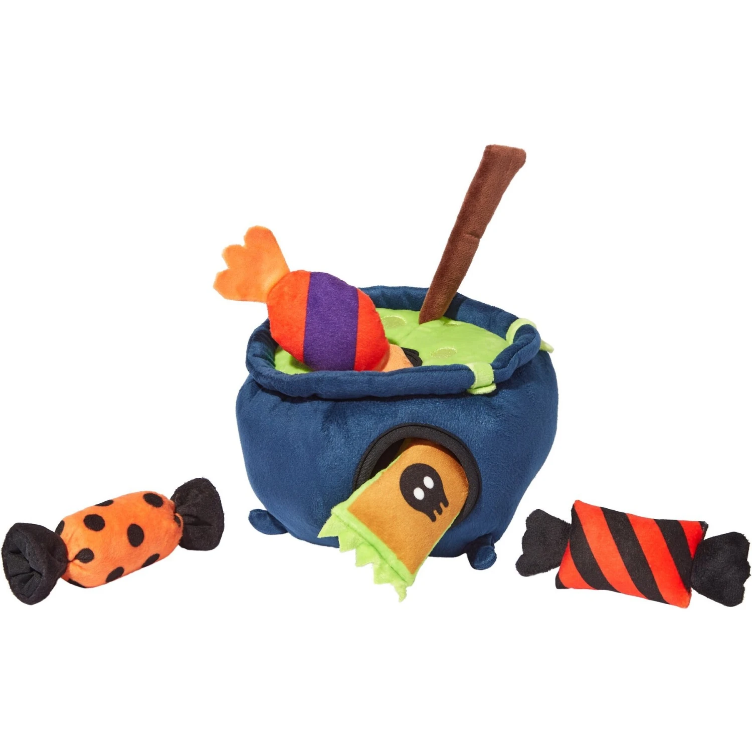 Frisco Halloween Candy Cauldron Hide & Seek Puzzle Plush Squeaky Dog Toy Frisco Halloween Candy Cauldron Hide & Seek Puzzle Plush Squeaky Dog Toy -Pet Store 270490 MAIN. AC SS1800 V1621949029