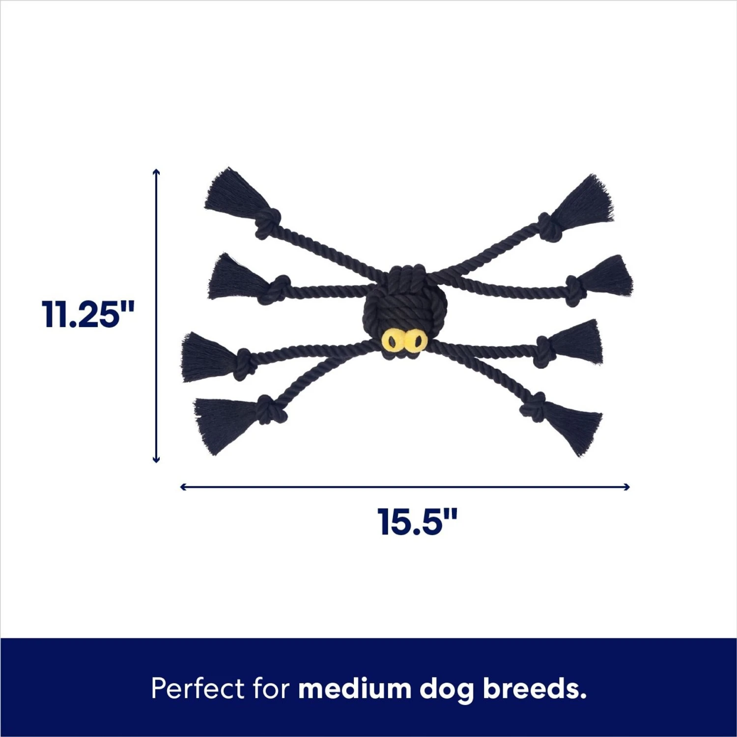 Frisco Halloween Spider Rope Dog Toy Frisco Halloween Spider Rope Dog Toy -Pet Store 270504 PT1. AC SS1800 V1689877500