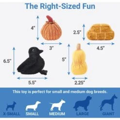 Frisco Fall Farmhouse Hide & Seek Puzzle Plush Squeaky Dog Toy -Pet Store 285629 PT2. AC SS1800 V1636990881