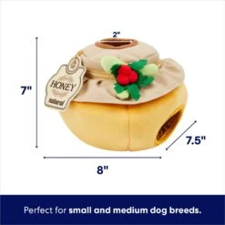 Frisco Holiday Bee Merry Hide & Seek Puzzle Plush Squeaky Dog Toy -Pet Store 287099 PT1. AC SS1800 V1695045365