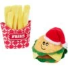 Frisco Holiday Burger & Fries Plush Cat Toy With Catnip, 2 Count 1 Frisco Holiday Burger & Fries Plush Cat Toy With Catnip, 2 Count -Pet Store 287901 MAIN. AC SS1800 V1632775422
