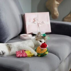 Frisco Holiday Burger & Fries Plush Cat Toy With Catnip, 2 Count -Pet Store 287901 PT3. AC SS1800 V1632775913