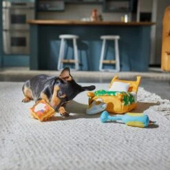 Frisco Brunch Breakfast In Bed Hide & Seek Puzzle Plush Squeaky Dog Toy -Pet Store 297282 PT3. AC SS1800 V1642088003