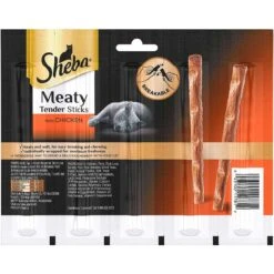 Sheba Meaty Tender Sticks Chicken Flavor Soft Adult Cat Treats & Frisco Moppy Ball Cat Toy With Catnip -Pet Store 298506 PT2. AC SS1800 V1623204147