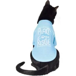 Frisco Peace Love Rescue Dog & Cat T-Shirt -Pet Store 315068 PT2. AC SS1800 V1646351611