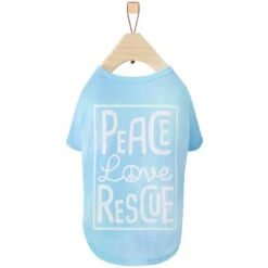 Frisco Peace Love Rescue Dog & Cat T-Shirt -Pet Store 315068 PT4. AC SS1800 V1646350198
