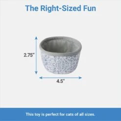 Frisco Guacamole Bowl Cat Toy With Catnip, Medium, 4 Count -Pet Store 327059 PT2. AC SS1800 V1645205849