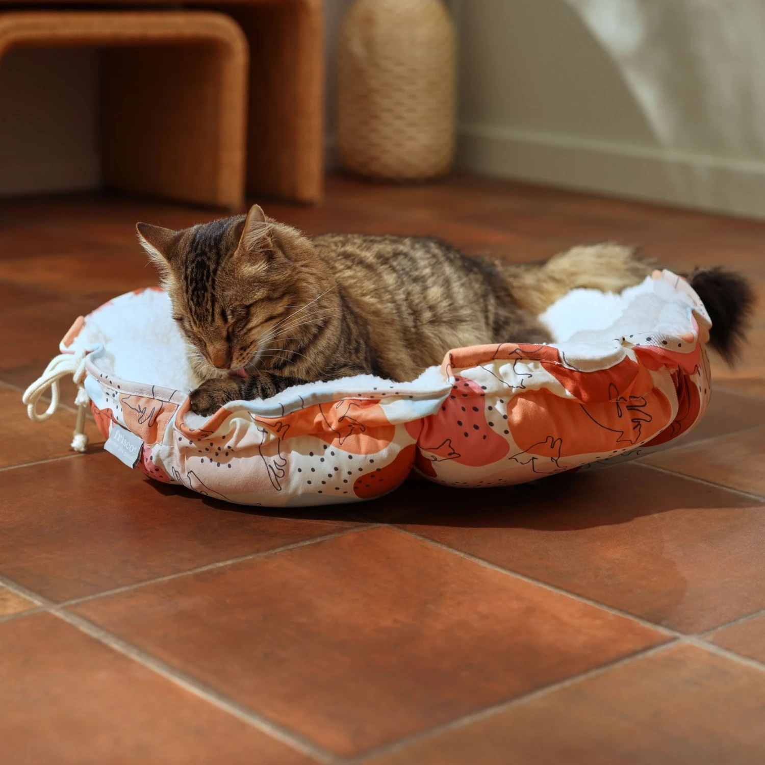 Frisco Calico Cat Design Adjustable Cat Bolster Bed Frisco Calico Cat Design Adjustable Cat Bolster Bed -Pet Store 333860 MAIN. AC SS1800 V1658718002