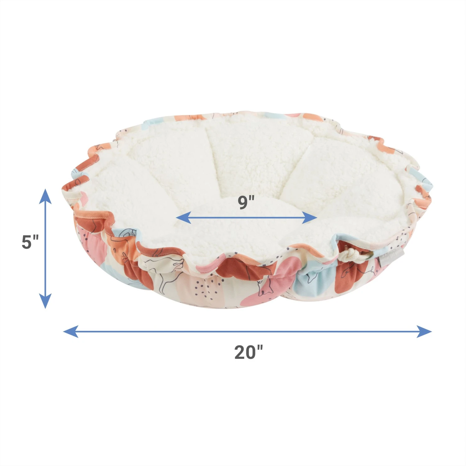 Frisco Calico Cat Design Adjustable Cat Bolster Bed Frisco Calico Cat Design Adjustable Cat Bolster Bed -Pet Store 333860 PT1. AC SS1800 V1661364034