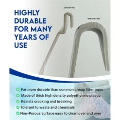 Shirley K's Senior Cat Litter Box, X-Large 8 Shirley K's Senior Cat Litter Box, X-Large -Pet Store 347408 PT6. AC SS1800 V1679682947