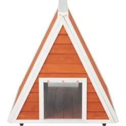 Frisco Outdoor Wooden A-Frame Cat House 6 Frisco Outdoor Wooden A-Frame Cat House -Pet Store 361001 PT4. AC SS1800 V1658150652