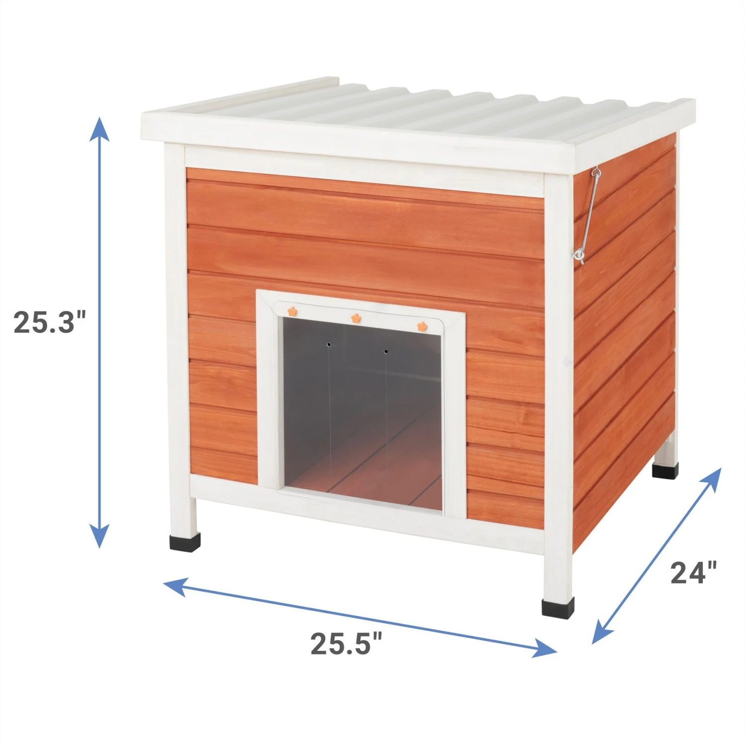 Frisco Outdoor Wooden Cat House with Retractable Roof Frisco Outdoor Wooden Cat House With Retractable Roof -Pet Store 361008 PT1. AC SS1800 V1660707211