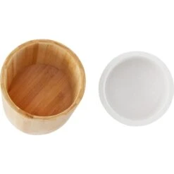 Frisco Elevated Slanted Bamboo Melamine Non-Skid Dog Bowl With Bamboo Stand -Pet Store 363387 PT4. AC SS1800 V1657657267
