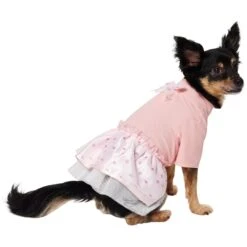 Frisco Tulle Hearts Dog & Cat Dress -Pet Store 371070 PT2. AC SS1800 V1701797007