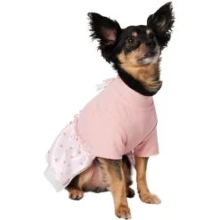 Frisco Tulle Hearts Dog & Cat Dress -Pet Store 371070 PT3. AC SS1800 V1700690603